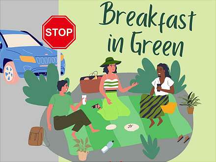 Breakfast in Green