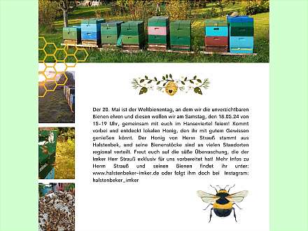 Wir feiern World Bee Day