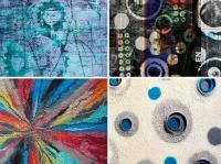 Struktur & Farbe im Dialog — Textil- und Druckkunst
