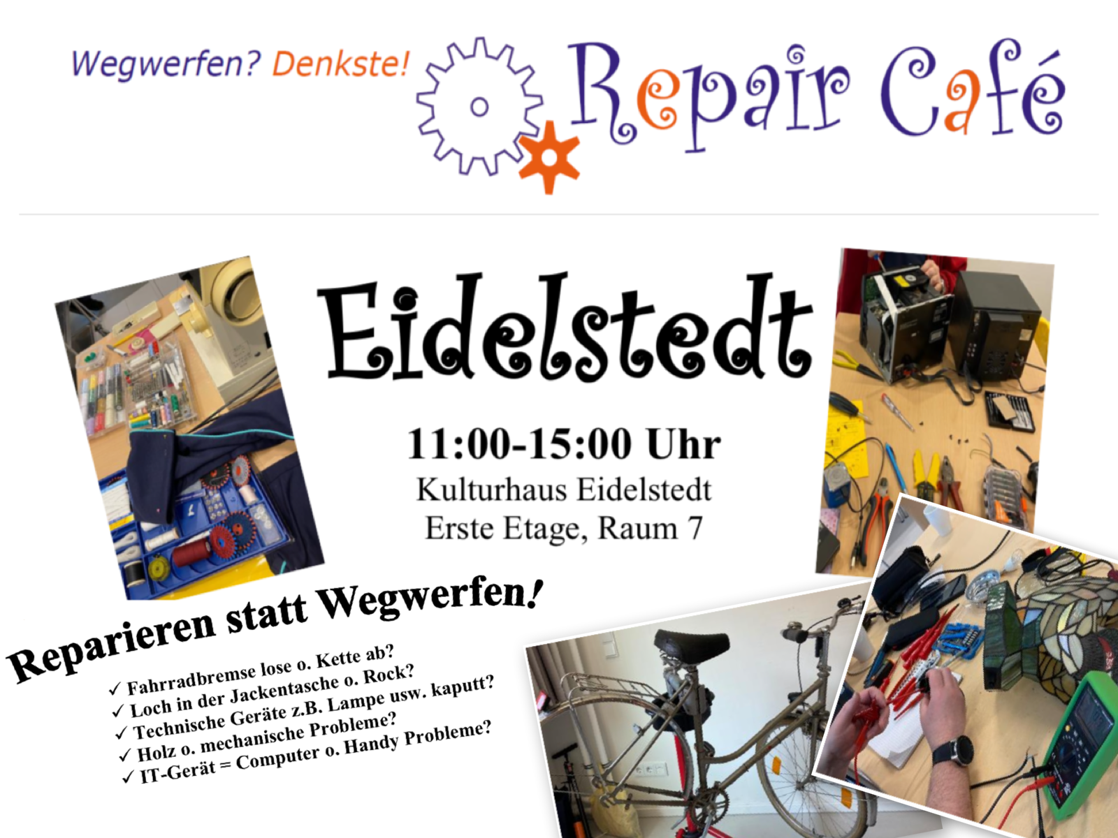 Repair Café in Eidelstedt
