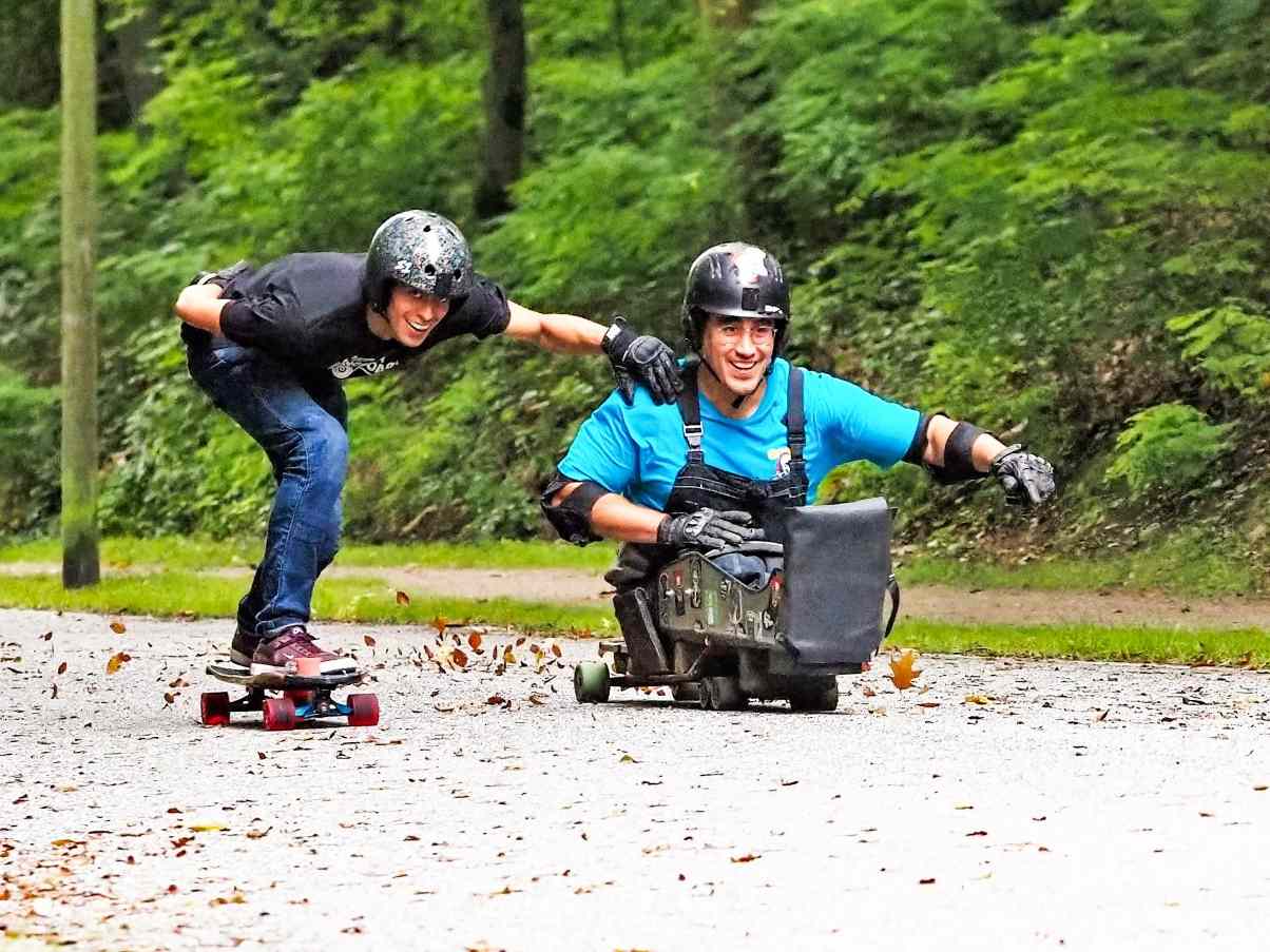 Spinning Wheels - Inklusiver Skatetag auf dem Goldbekhof