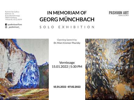 In Memoriam of Georg Münchbach Vernissage