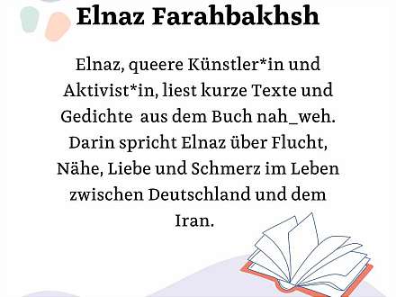 Lesung: Elnaz Farahbakhsh