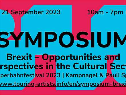 touring artists/ Brexit Infopoint-Symposium „Brexit – Chancen und Perspektiven in der Kulturbranche“