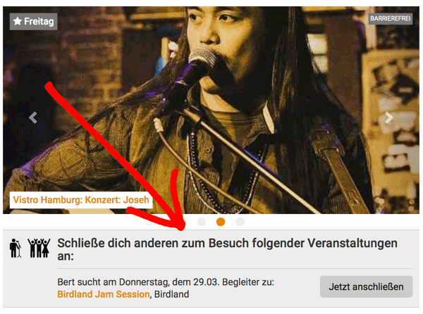 Kulturbegleiter finden Schritt 2